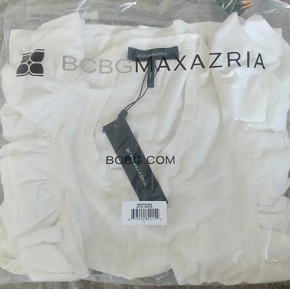 BCBG Ruffle Top - Picture 7 of 8